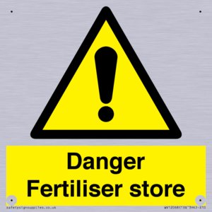 Danger Fertiliser store